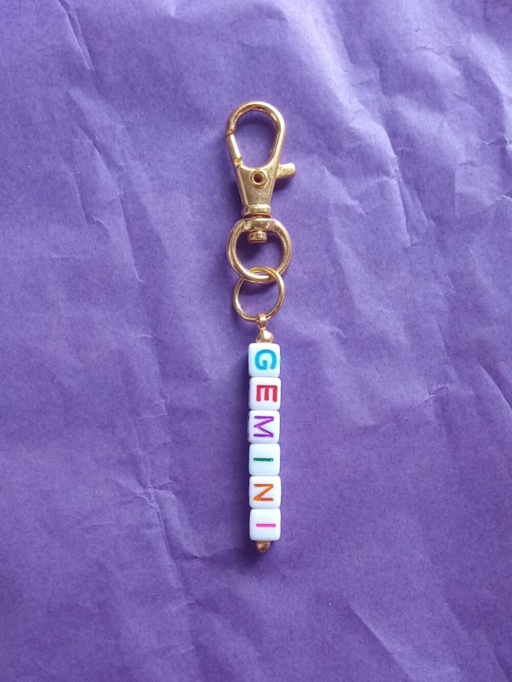 Gemini Keychain - Picture 2 of 2